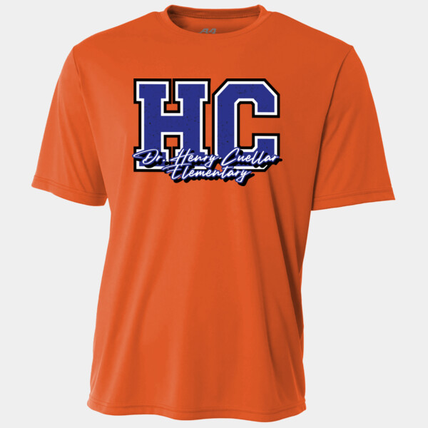Dr. Henry Cuellar Elementary (Blue) 05B-101 - Adult Cooling Performance Short Sleeve Tee Thumbnail