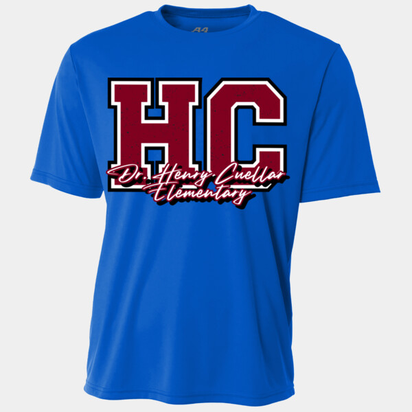 Dr. Henry Cuellar Elementary (Maroon) 05B-102 - Youth Cooling Performance Short Sleeve Tee Thumbnail