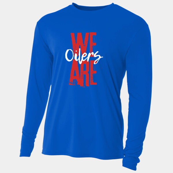 We are Oilers 07A-400 - Adult Cooling Performance Long Sleeve Tee Thumbnail
