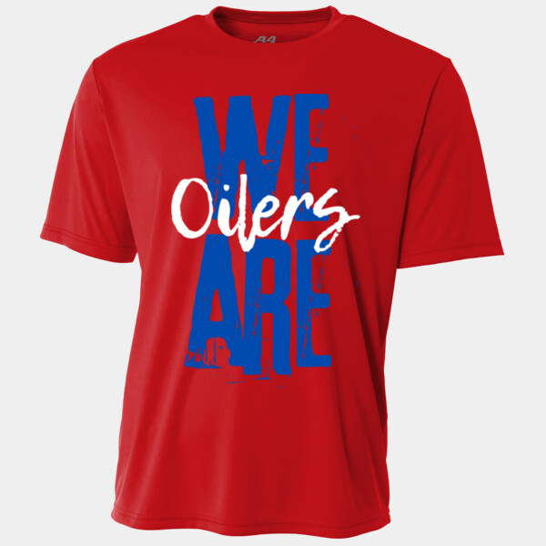 We are Oilers Blue 07A-401 - Youth Cooling Performance Short Sleeve Tee Thumbnail