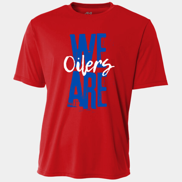 We are Oilers Blue 07A-401 - Adult Cooling Performance Short Sleeve Tee Thumbnail