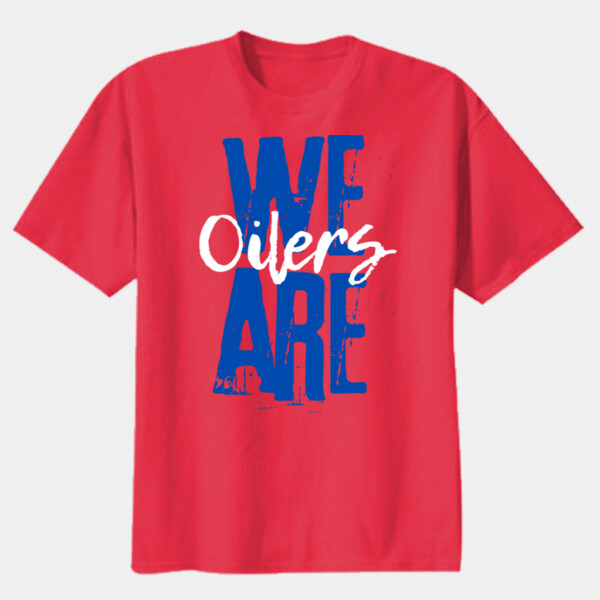 We are Oilers Blue 07A-401 - Youth Heavy Cotton 100% Cotton T Shirt Thumbnail
