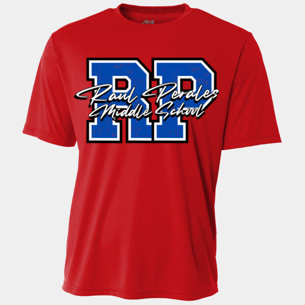 RPMS Monogram – Blue 07A-404 - Youth Cooling Performance Short Sleeve Tee Thumbnail