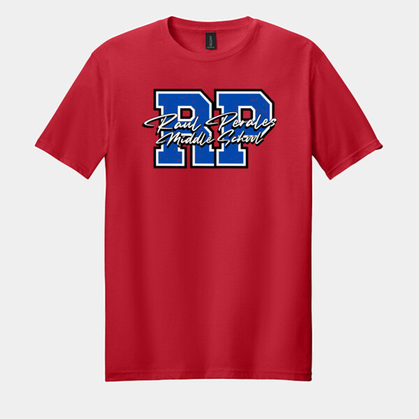 RPMS Monogram – Blue 07A-404 - Adult Softstyle ® T Shirt Thumbnail