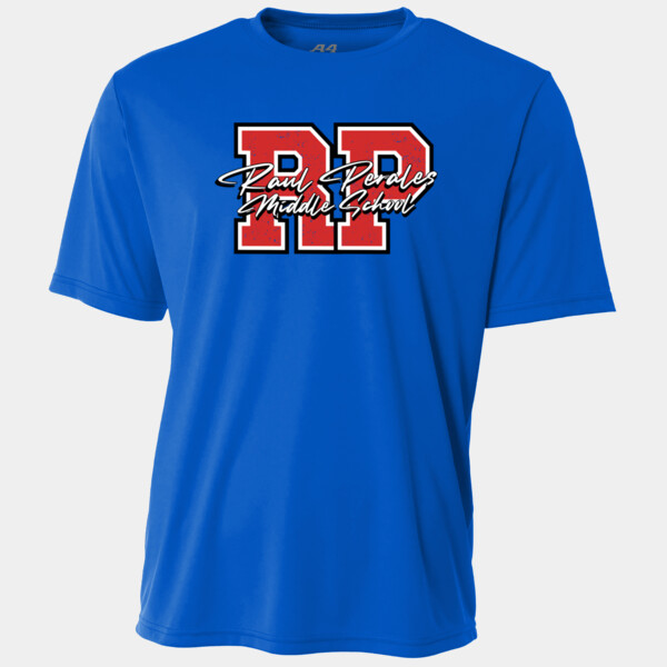 RPMS Monogram – Red 07A-405 - Adult Cooling Performance Short Sleeve Tee Thumbnail