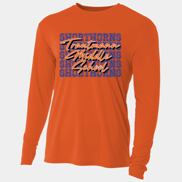 Shorthorns TMS 07A-303 - Adult Cooling Performance Long Sleeve Tee Thumbnail