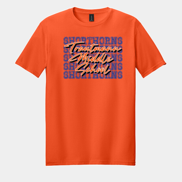 Shorthorns TMS 07A-303 - Adult Softstyle ® T Shirt Thumbnail