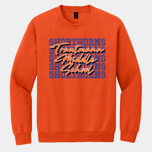 Shorthorns TMS 07A-303 - Heavy Blend Crewneck Sweatshirt Thumbnail