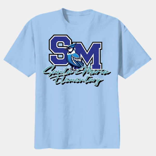 SM Elementary 03-700 - Youth Heavy Cotton 100% Cotton T Shirt Thumbnail