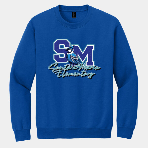 SM Elementary 03-701 - Heavy Blend Crewneck Sweatshirt Thumbnail