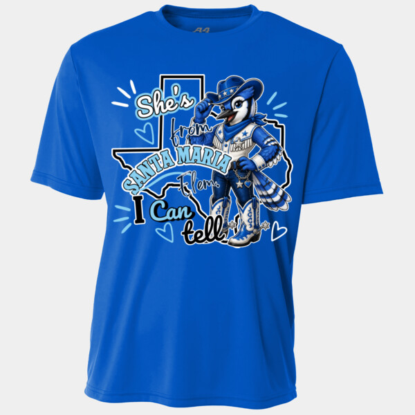 She's From Santa Maria I Can Tell 03-702 - Youth Cooling Performance Short Sleeve Tee Thumbnail