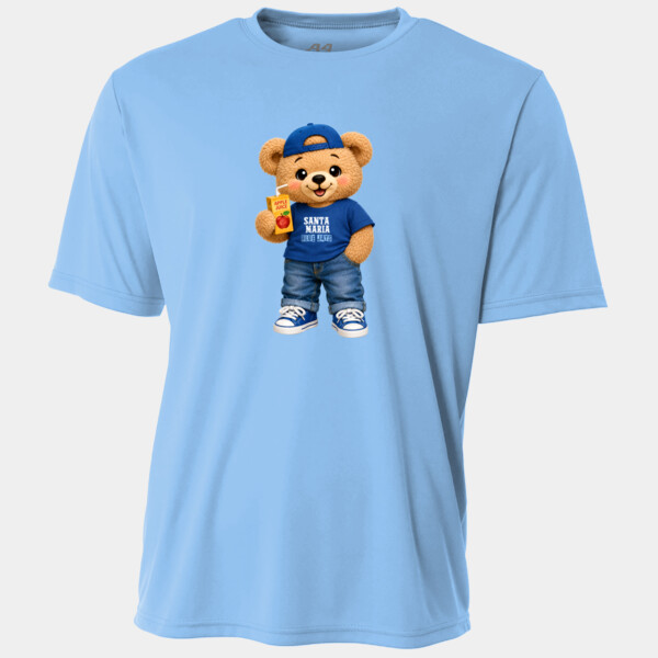 Blue Jay Bear Mascot 03-703 - Adult Cooling Performance Short Sleeve Tee Thumbnail