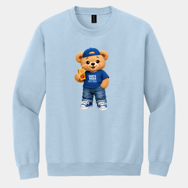 Blue Jay Bear Mascot 03-703 - Heavy Blend Crewneck Sweatshirt Thumbnail