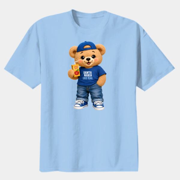 Blue Jay Bear Mascot 03-703 - Youth Heavy Cotton 100% Cotton T Shirt Thumbnail