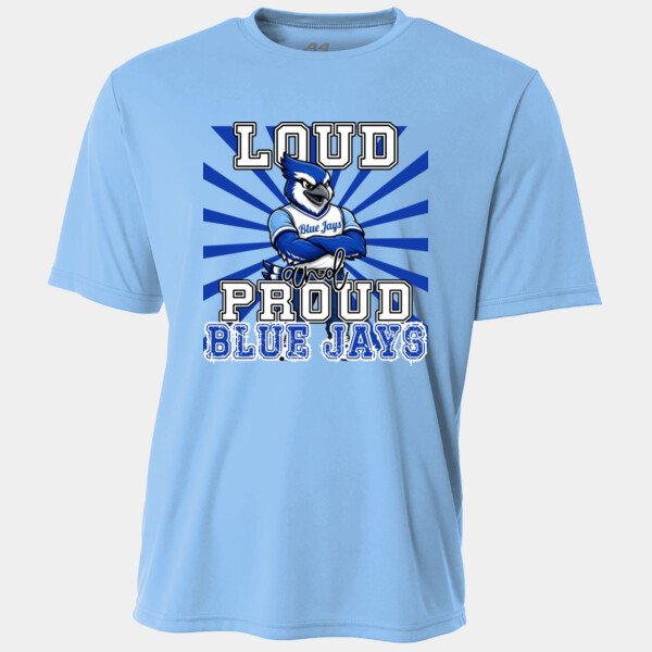 Loud and Proud Blue Jays 03-704 - Youth Cooling Performance Short Sleeve Tee Thumbnail