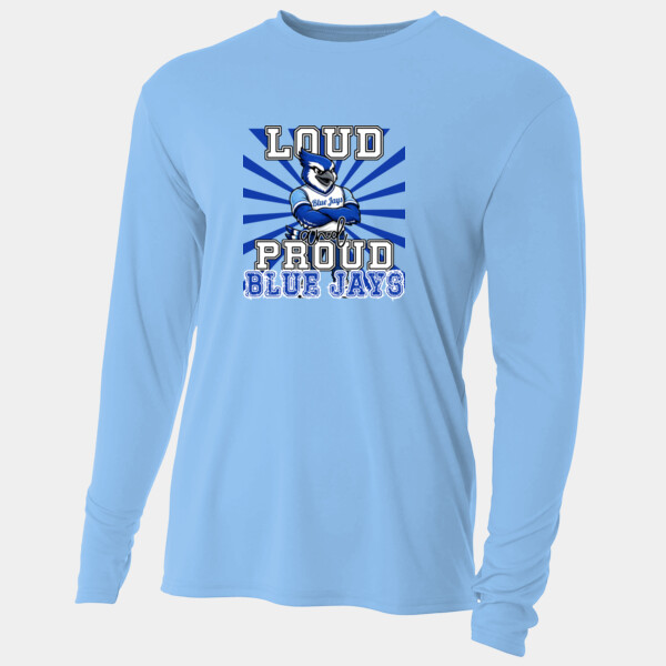 Loud and Proud Blue Jays 03-704 - Adult Cooling Performance Long Sleeve Tee Thumbnail