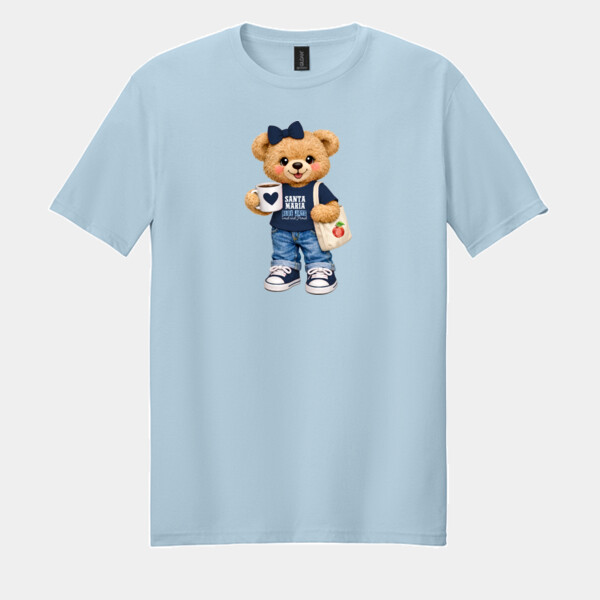 Santa Maria Bear 03-710 - Adult Softstyle ® T Shirt Thumbnail