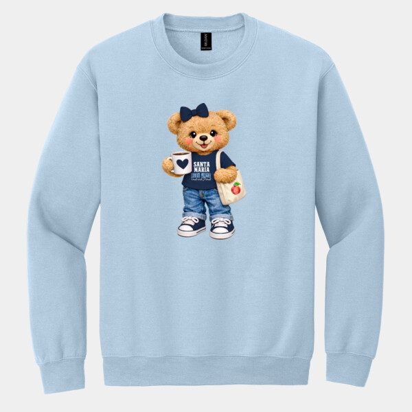 Santa Maria Bear 03-710 - Heavy Blend Crewneck Sweatshirt Thumbnail