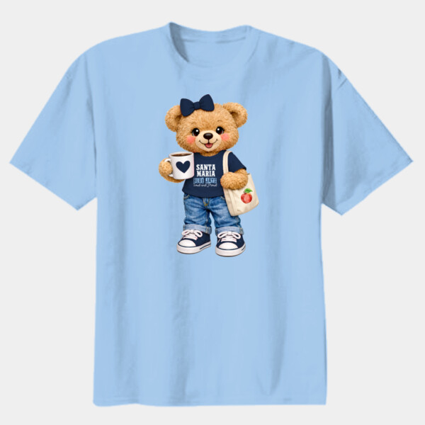 Santa Maria Bear 03-710 - Youth Heavy Cotton 100% Cotton T Shirt Thumbnail