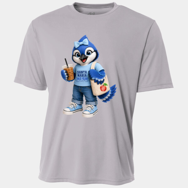 Blue Jay Mascot 03-711 - Youth Cooling Performance Short Sleeve Tee Thumbnail