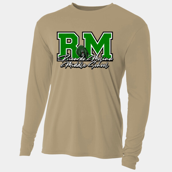 Ricardo Molina Middle School RM Design 07A-500 - Adult Cooling Performance Long Sleeve Tee Thumbnail