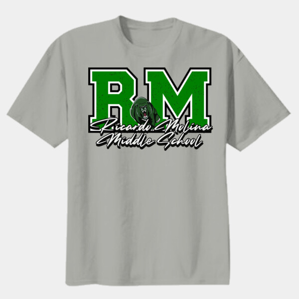 Ricardo Molina Middle School RM Design 07A-500 - Youth Heavy Cotton 100% Cotton T Shirt Thumbnail