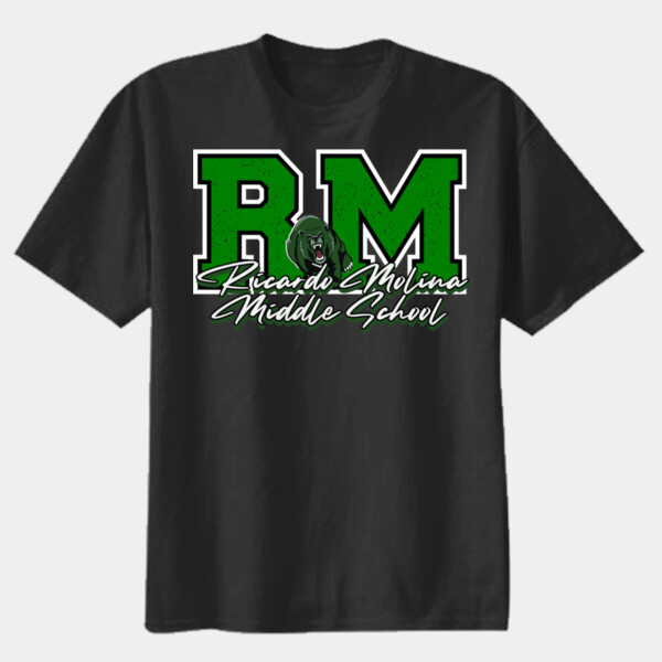 Ricardo Molina Middle School Alternate RM Design 07A-501 - Youth Heavy Cotton 100% Cotton T Shirt Thumbnail
