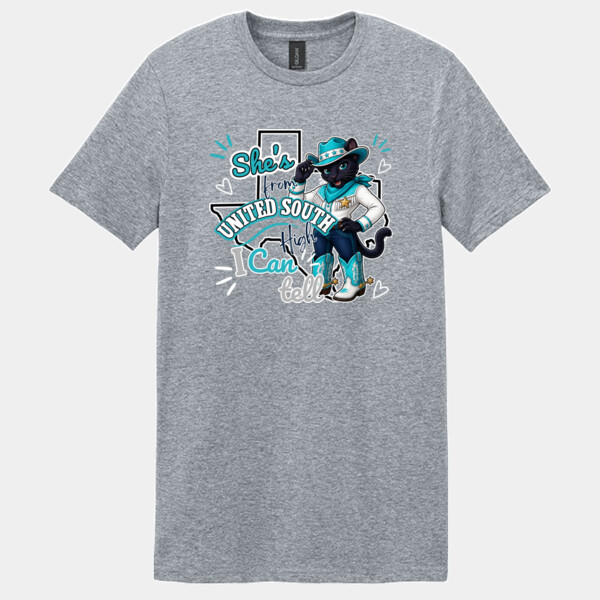 She's From United South High 06A-102 - Adult Softstyle ® T Shirt Thumbnail