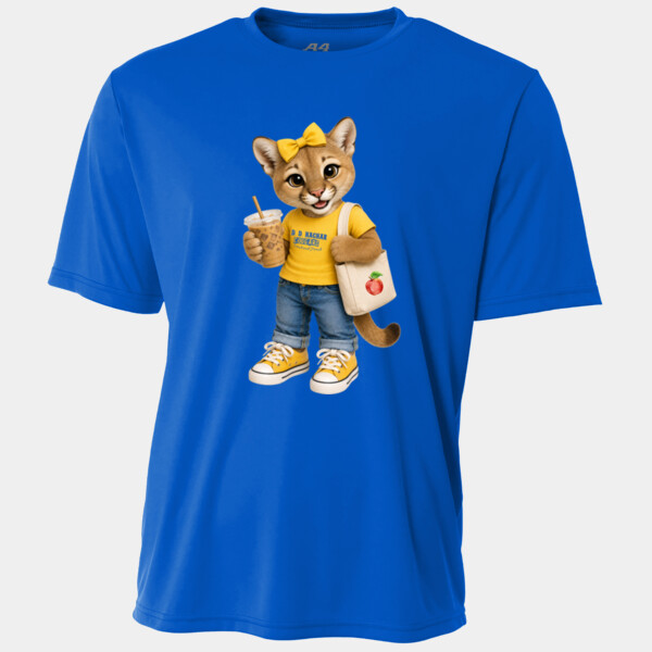 Cougar Mascot 02-406 - Adult Cooling Performance Short Sleeve Tee Thumbnail