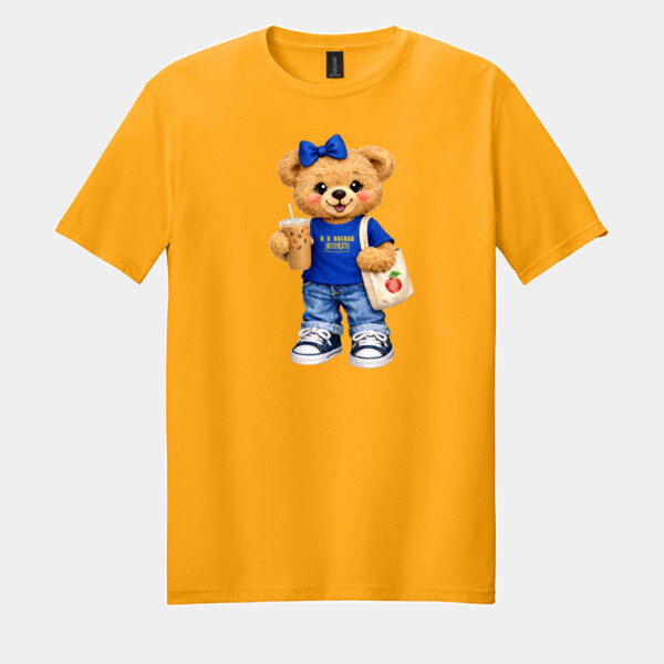 Bear D.D. Hachar 02-407 - Adult Softstyle ® T Shirt Thumbnail
