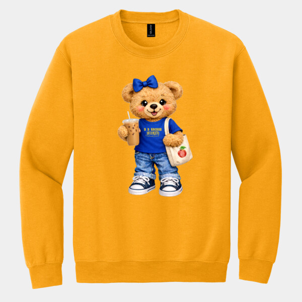Bear D.D. Hachar 02-407 - Heavy Blend Crewneck Sweatshirt Thumbnail