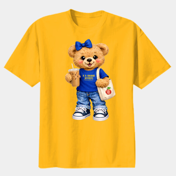 Bear D.D. Hachar 02-407 - Youth Heavy Cotton 100% Cotton T Shirt Thumbnail