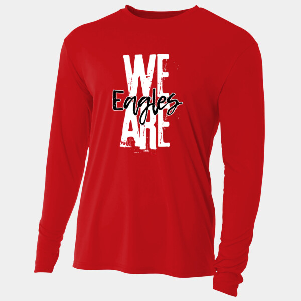 We Are Eagles – Black & White 04-305 - Adult Cooling Performance Long Sleeve Tee Thumbnail