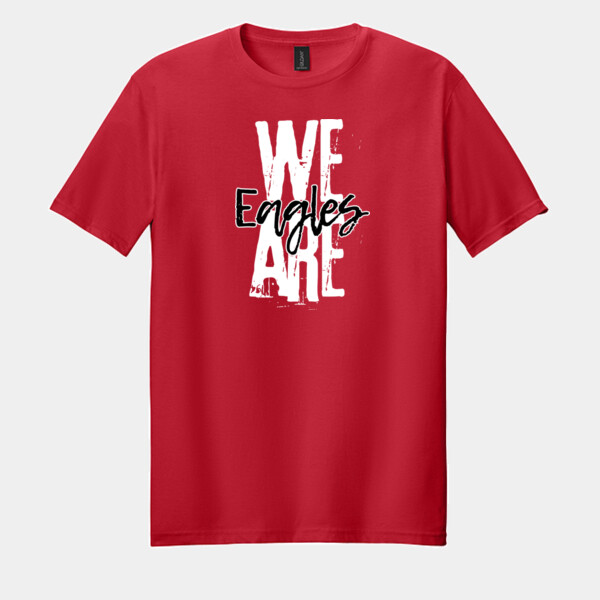 We Are Eagles – Black & White 04-305 - Adult Softstyle ® T Shirt Thumbnail
