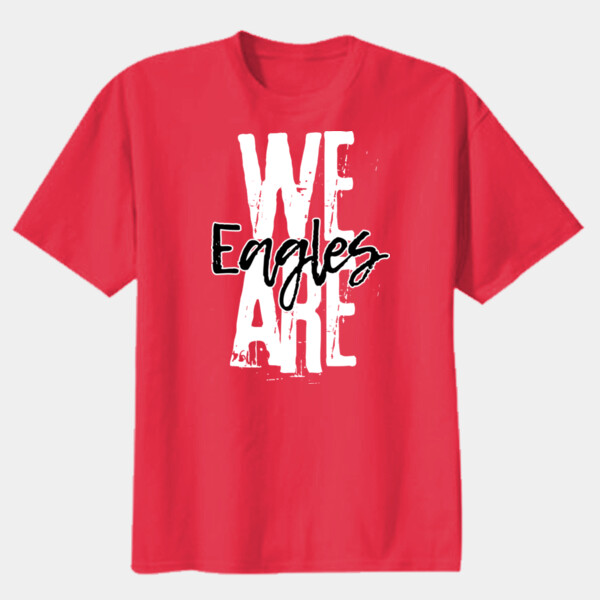 We Are Eagles – Black & White 04-305 - Youth Heavy Cotton 100% Cotton T Shirt Thumbnail