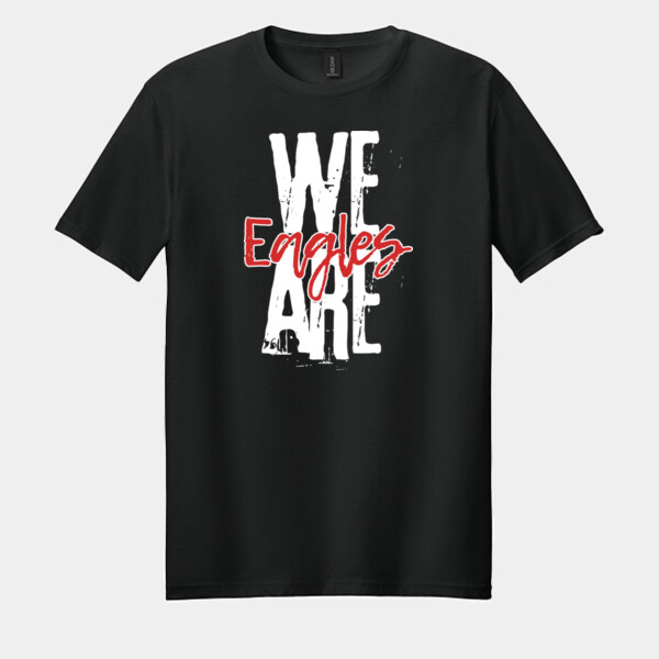 We Are Eagles – Red Accent 04-306 - Adult Softstyle ® T Shirt Thumbnail