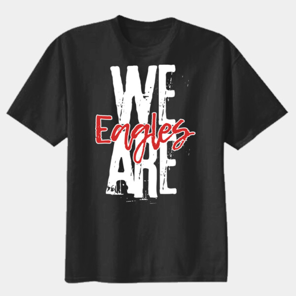 We Are Eagles – Red Accent 04-306 - Youth Heavy Cotton 100% Cotton T Shirt Thumbnail