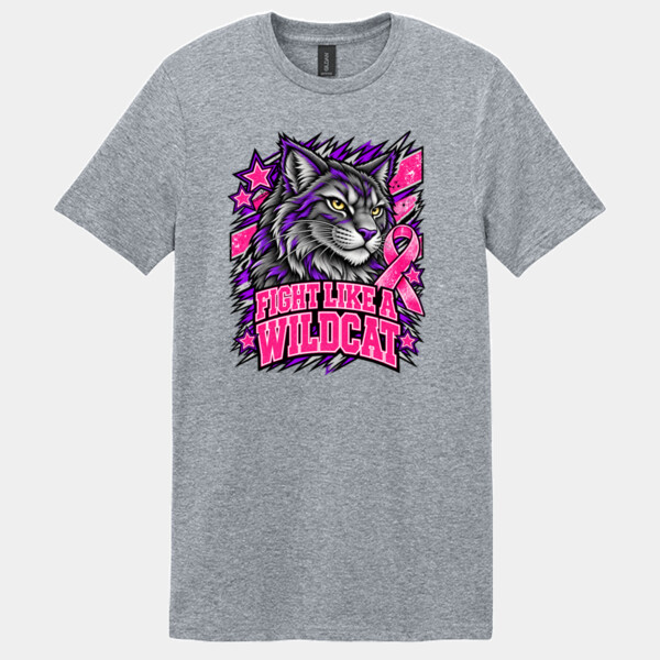 Fight Like a Wildcat 70-116 - Adult Softstyle ® T Shirt Thumbnail