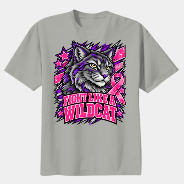 Fight Like a Wildcat 70-116 - Youth Heavy Cotton 100% Cotton T Shirt Thumbnail