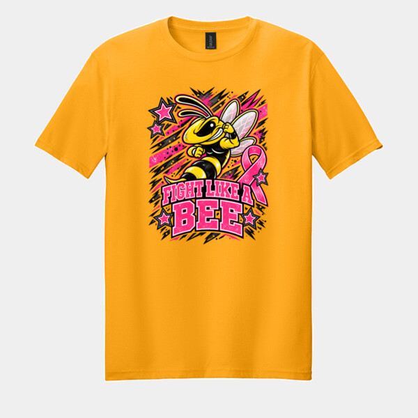Fight Like a Bee 70-119 - Adult Softstyle ® T Shirt Thumbnail
