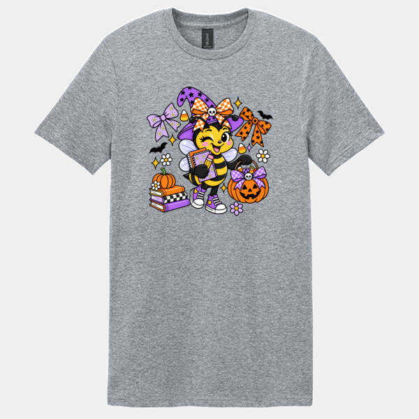 Spooky Bee 42-002 - Adult Softstyle ® T Shirt Thumbnail