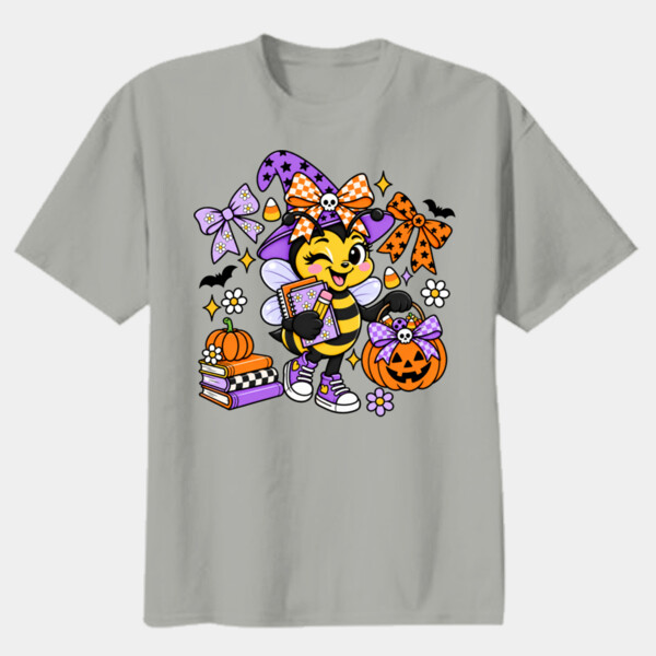 Spooky Bee 42-002 - Youth Heavy Cotton 100% Cotton T Shirt Thumbnail