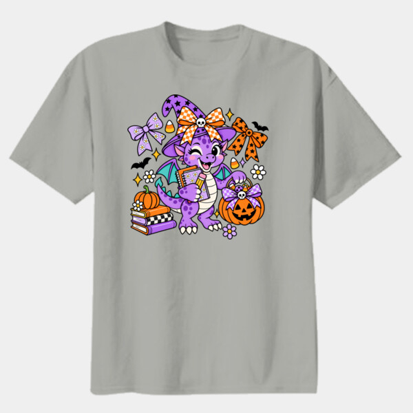 Spooky Dragon 42-003 - Youth Heavy Cotton 100% Cotton T Shirt Thumbnail